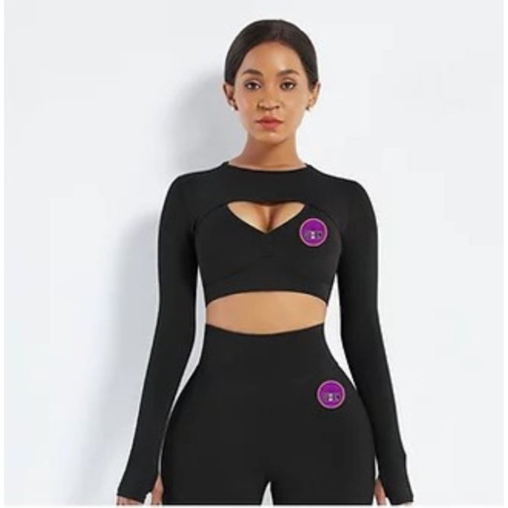 Esteemed Queen Bae Watch 3 Piece Lounge Set Athleisure Set Sizes S-XL Black